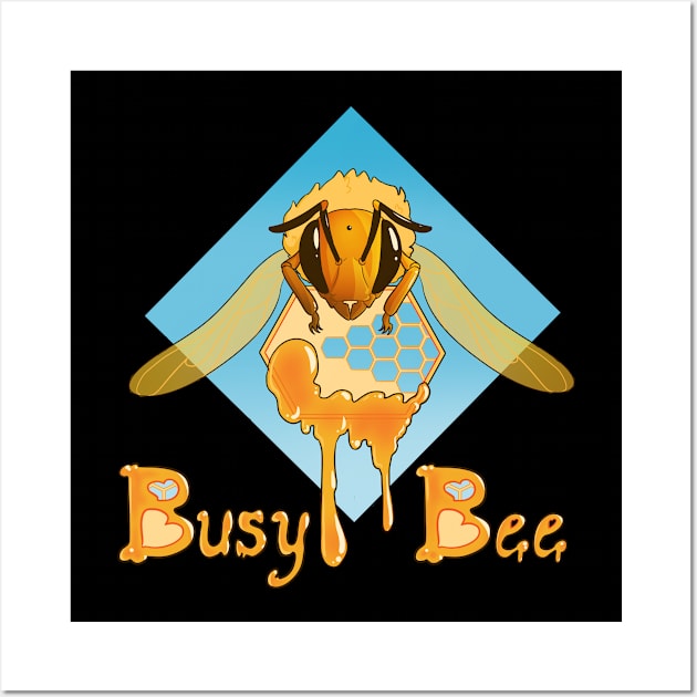 Busy Bee Wall Art by TheSpaceCase